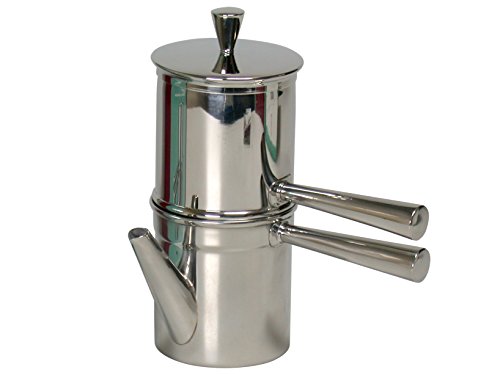 Ilsa Caffettiera INOX napoletana tazzine Moka Caffettiere e Guarnizioni