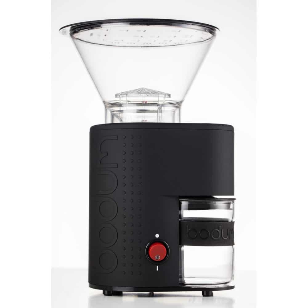 What is the value of the BODUM electric coffee grinder?